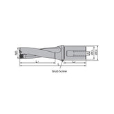 Indexable drills Indexable drills series ZTD02 - Makotools Industrial Supply Tools for Metal Cutting